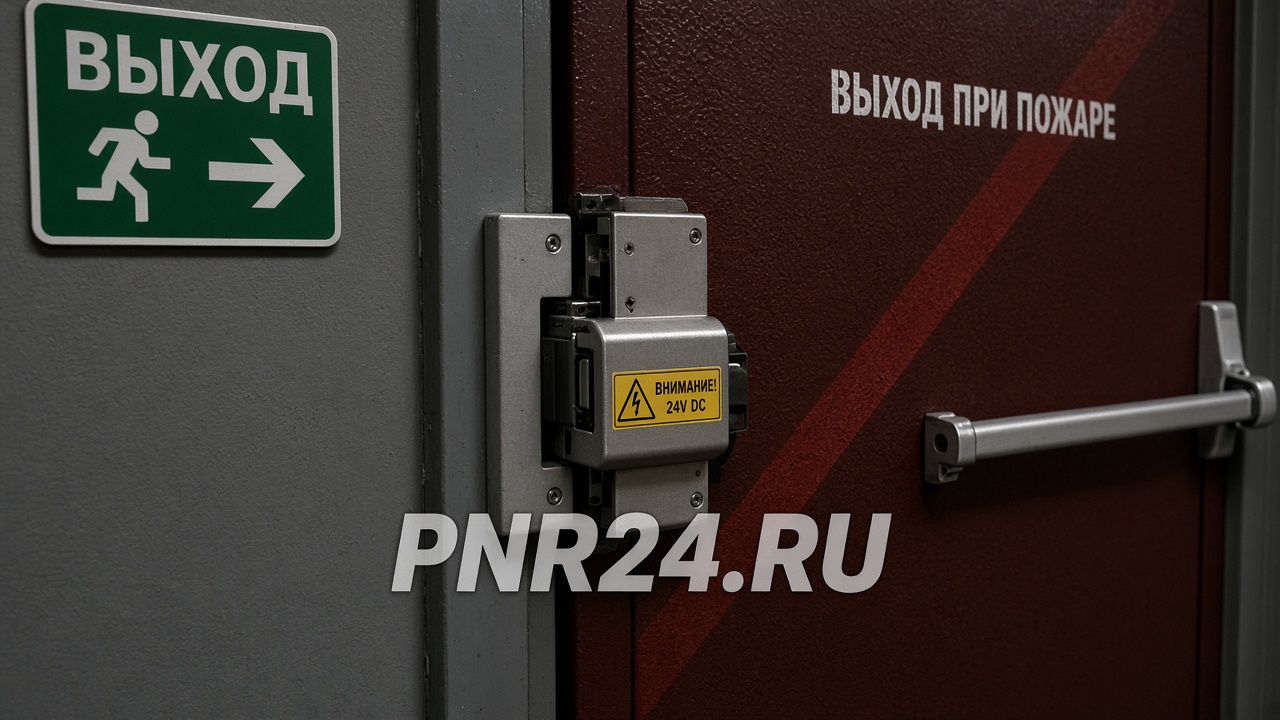 Электромагнитные замки: удержание, пожарный отпуск и сценарий сдачи дверей