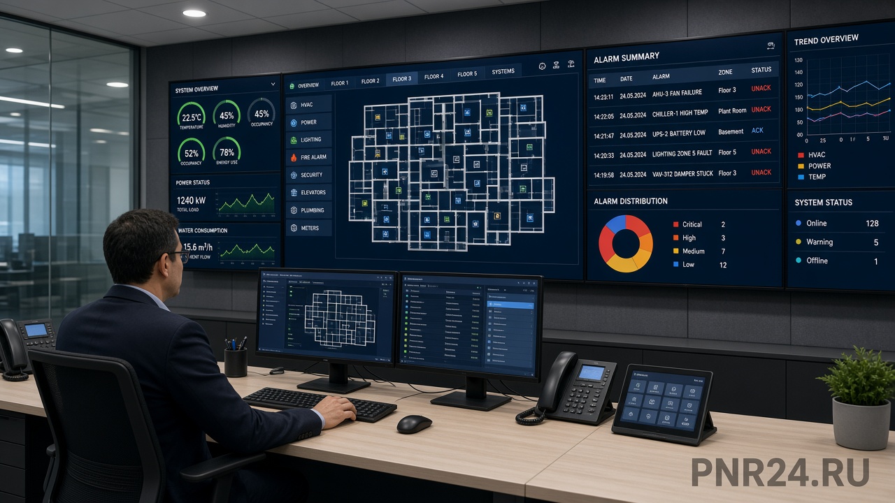Приёмка SCADA/BMS: графики, аварии, shelve и резервное копирование