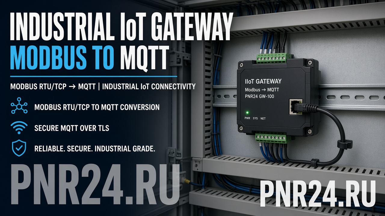 Modbus → MQTT/REST для диспетчеризации: границы ПНР, шлюзы и offline